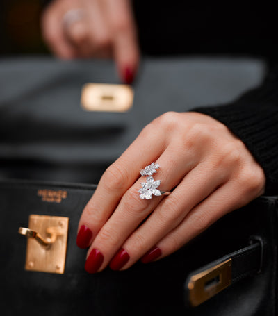 Cluster Elegance Diamant Ring