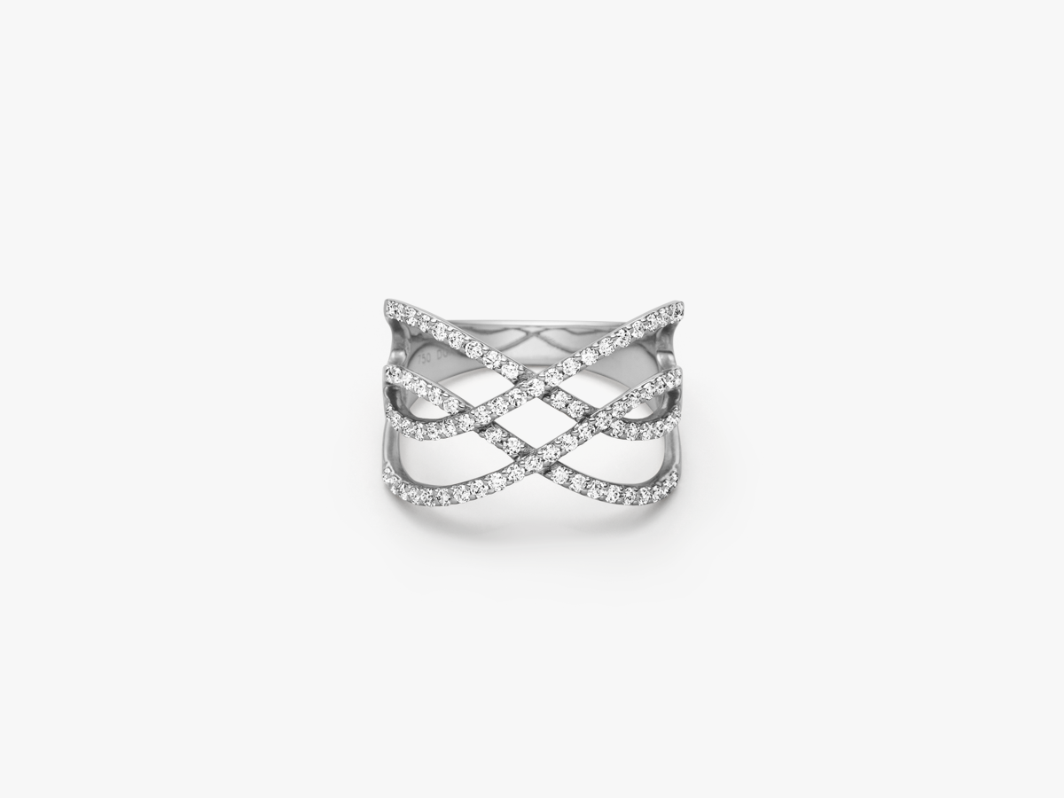 ARIEL Wave Diamant Ring
