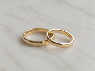 CLASSIC Trauring Set - Light Edition