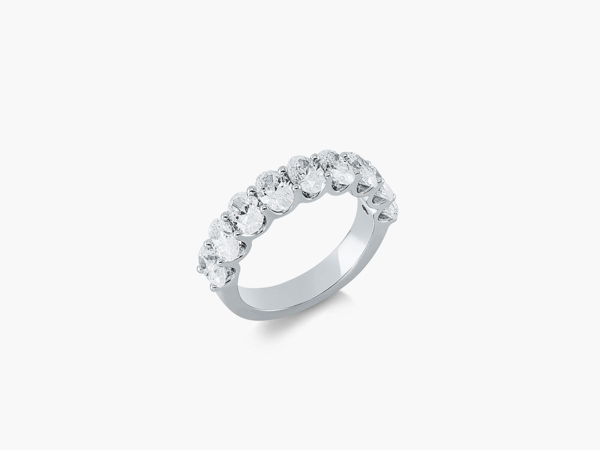 GRANDE FLORENCE - Oval Cut Diamant Eternity Ehering