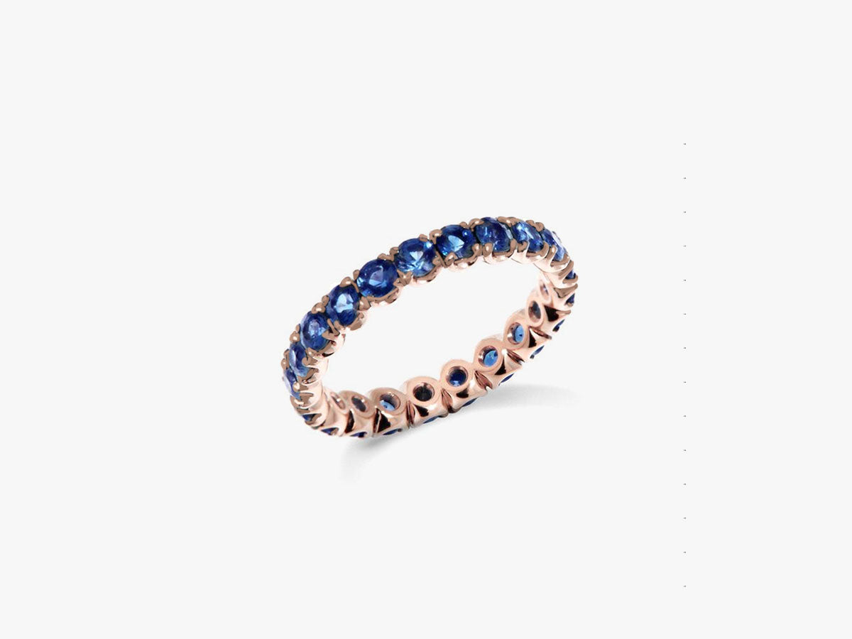 GRACE Saphir Eternity Ring - Blue