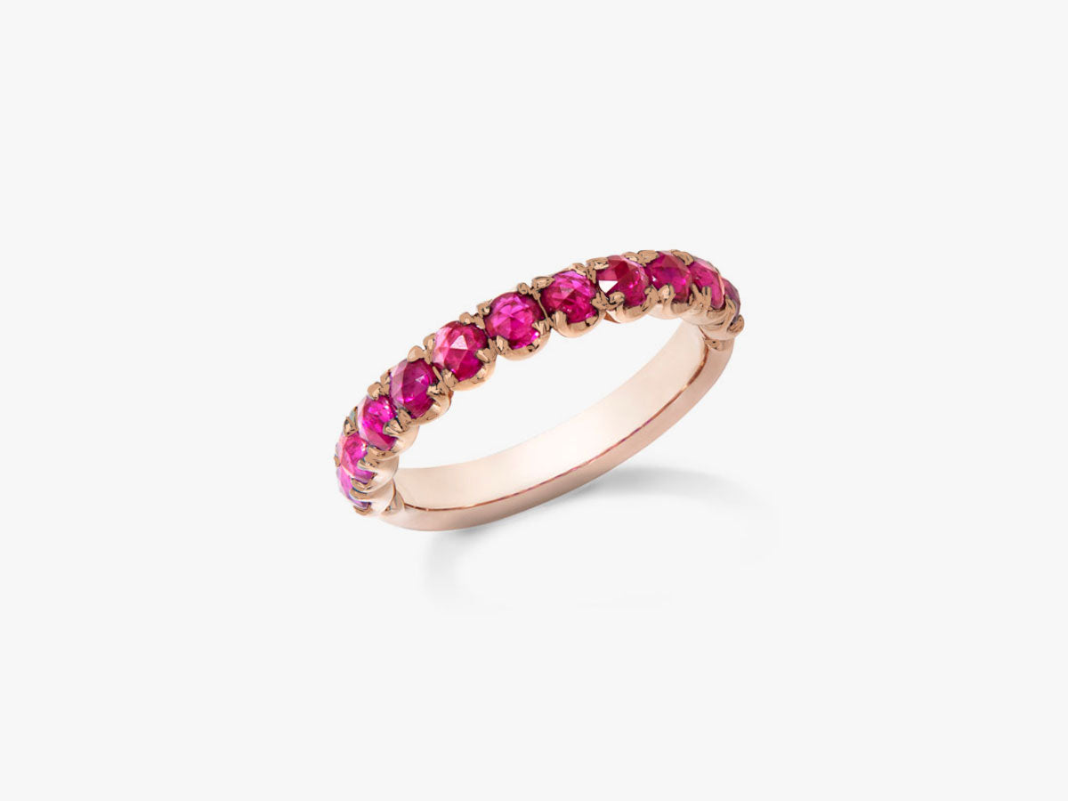 GRACE Rubin Eternity Ring - red Ruby