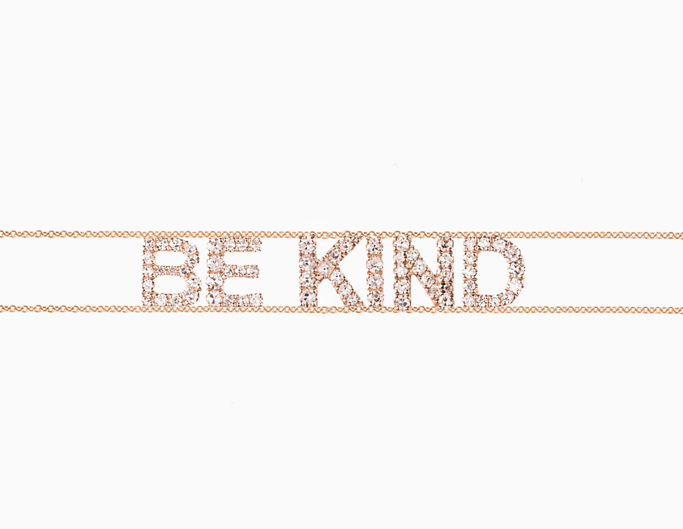 BE KIND Diamant Armkette