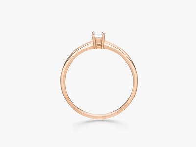 TINY BAGUETTE Verlobungsring